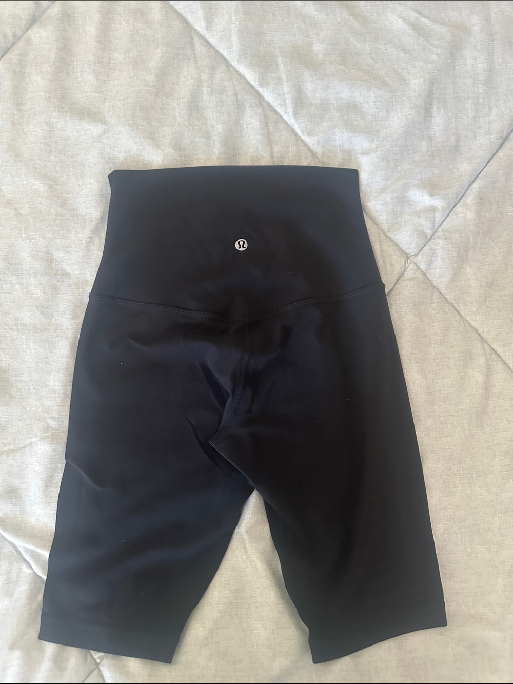 lululemon athletica Black High-Waist Shorts